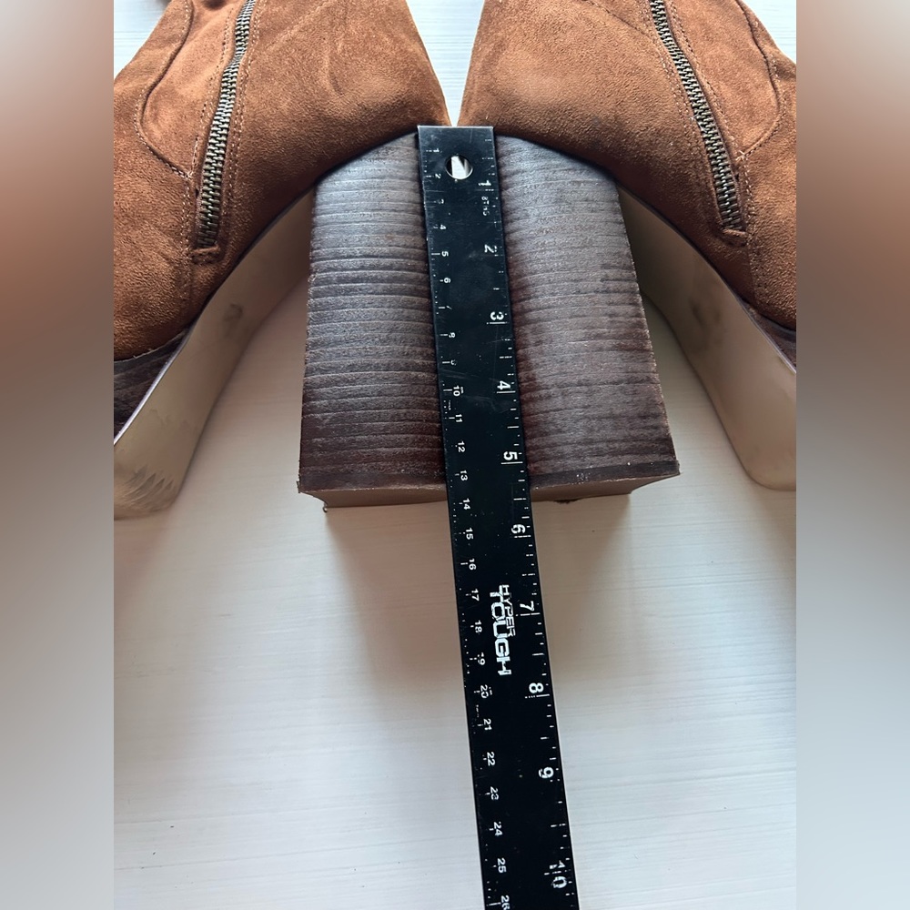Steve Madden Hoopla Platform Zip Up Boots size 9 - Picture 7 of 8